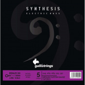 Струни для бас-гітари Gallistrings BSN45130 5 STRINGS MEDIUM CUSTOM - TAPERED 1 – techzone.com.ua