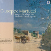 Виниловая пластинка Clearaudio Giuseppe Martucci – Concert for piano and orchestra b-Moll op.66 (LP 83052, 180 gr.) Germany, Mint