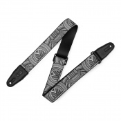 LEVY'S MP2TAT-002 2″ Tattoo Series Poly Guitar Strap - Tribal