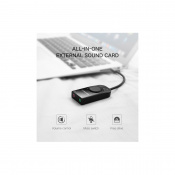 Звуковая карта UGREEN CM129 USB Sound Card Black 40964 5 – techzone.com.ua Звуковая карта UGREEN CM129 USB Sound Card Black 40964 5 – techzone.com.ua