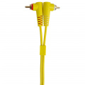 Кабель UDG Set RCA Straight-RCA Angled Yellow 3m (U97005YL) 2 – techzone.com.ua