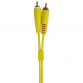 Кабель UDG Set RCA Straight-RCA Angled Yellow 3m (U97005YL) 3 – techzone.com.ua