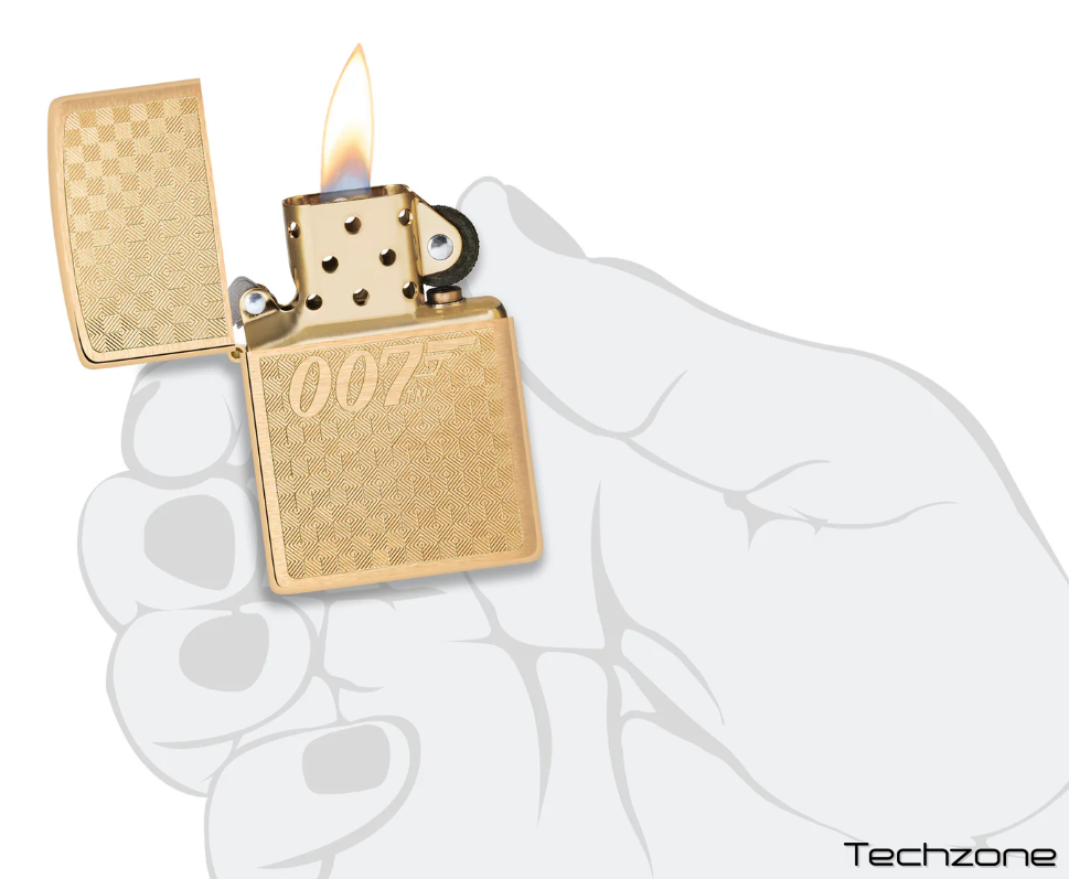 Запальничка Zippo 204B Bond BT 007 Gun Logo 46298 4 – techzone.com.ua Запальничка Zippo 204B Bond BT 007 Gun Logo 46298 4 – techzone.com.ua