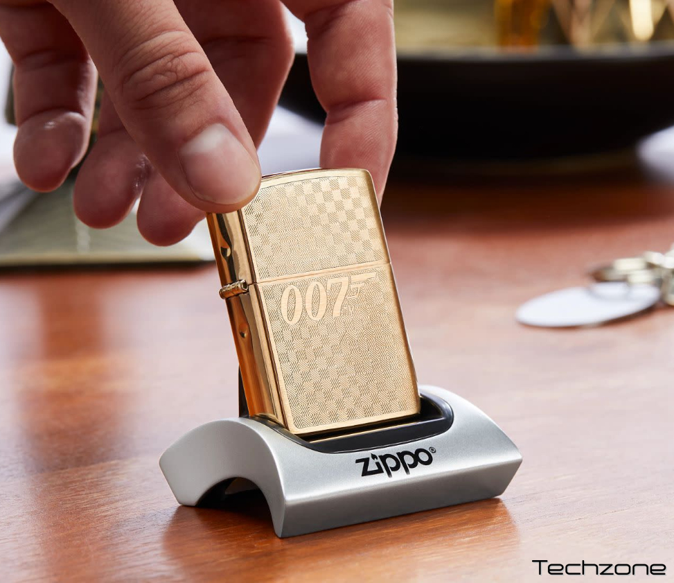 Запальничка Zippo 204B Bond BT 007 Gun Logo 46298 6 – techzone.com.ua Запальничка Zippo 204B Bond BT 007 Gun Logo 46298 6 – techzone.com.ua