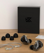 Навушники без мікрофона Knowledge Zenith KZ ZAR Black 9 – techzone.com.ua Навушники без мікрофона Knowledge Zenith KZ ZAR Black 9 – techzone.com.ua