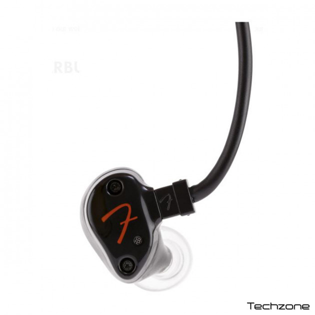 Навушники із мікрофоном Fender PureSonic Wired Earbuds Black Metallic