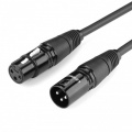 Кабель UGREEN AV130 XLR Male to Female Microphone Cable 5 m Black 20712 1 – techzone.com.ua