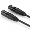 Кабель UGREEN AV130 XLR Male to Female Microphone Cable 5 m Black 20712 3 – techzone.com.ua