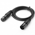 Кабель UGREEN AV130 XLR Male to Female Microphone Cable 5 m Black 20712 4 – techzone.com.ua