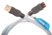 Кабель Supra USB 2.0 A/F-A/M BLUE 2M 1001908225