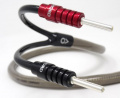 CHORD ChordOhmic Silver Banana SHORT CRIMP & Red ABS Cap 3 – techzone.com.ua