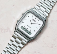 Годинник унісекс Casio Vintage Edgy AQ-230A-7D 4 – techzone.com.ua