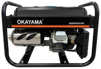 Бензиновий генератор OKAYAMA LT3900EN-6 2,8 Kw Key Start with battery