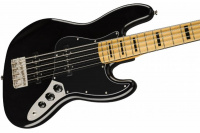 Бас гитара Squier by Fender Classic Vibe '70s Jazz Bass V MN Black 3 – techzone.com.ua Бас гитара Squier by Fender Classic Vibe '70s Jazz Bass V MN Black 3 – techzone.com.ua