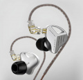 Навушники Knowledge Zenith KZ Audio ZVX SILVER NO MIC 4 – techzone.com.ua