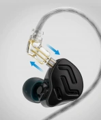 Навушники KZ Audio ZNA BLACK NO MIC 4 – techzone.com.ua Навушники KZ Audio ZNA BLACK NO MIC 4 – techzone.com.ua