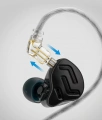 Навушники KZ Audio ZNA BLACK NO MIC 4 – techzone.com.ua