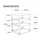 Напольная стойка NORSTONE Stabbl HiFi Bamboo (NORSTA060ABAP) 3 – techzone.com.ua