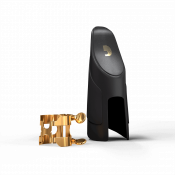 D'ADDARIO H-LIGATURE & CAP FOR ALTO SAXOPHONE Gold-Plated