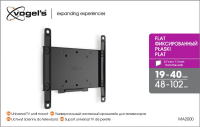 Настенное крепление VOGELS MA2000 Black (8552000) 3 – techzone.com.ua Настенное крепление VOGELS MA2000 Black (8552000) 3 – techzone.com.ua
