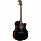 Электроакустическая гитара Lag Tramontane Bevel Special Edition T118ABCE-BLK (Black)