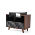 Шафа для програвача Norstone OSLO 800 Black Walnut (NOROSVI80ABSWN) 1 – techzone.com.ua