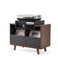 Шафа для програвача Norstone OSLO 800 Black Walnut (NOROSVI80ABSWN) 2 – techzone.com.ua