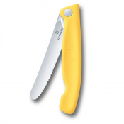 Складаний ніж для пікніка Victorinox Swiss Classic 11см хвил жовт 6.7838.FC1 4 – techzone.com.ua