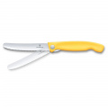 Складаний ніж для пікніка Victorinox Swiss Classic 11см хвил жовт 6.7838.FC1 2 – techzone.com.ua