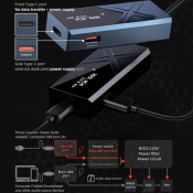 ЦАП с усилителем для наушников FiiO KA17 Blue 5 – techzone.com.ua