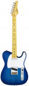Електрогітара FGN BTL-M/TBS ILLIAD BOUNDARY SERIES (Transparent Blue Sunburst) 1 – techzone.com.ua