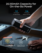 Зовнішній акумулятор (павербанк) Anker Prime 20000mAh 220W PD Black (A110BH11) 2 – techzone.com.ua Зовнішній акумулятор (павербанк) Anker Prime 20000mAh 220W PD Black (A110BH11) 2 – techzone.com.ua