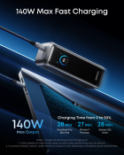 Зовнішній акумулятор (павербанк) Anker Prime 20000mAh 220W PD Black (A110BH11) 4 – techzone.com.ua Зовнішній акумулятор (павербанк) Anker Prime 20000mAh 220W PD Black (A110BH11) 4 – techzone.com.ua