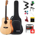 Donner Music DAD-140C 41 Inch Acoustic Guitar EC1250 1 – techzone.com.ua