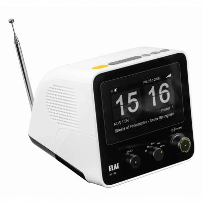 Радіоприймач ELAC RD 100 DAB Radio White – techzone.com.ua