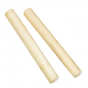 GON BOPS TRADITIONAL WHITE WOOD CLAVES