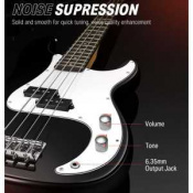 Donner Music DPB-510 Electric Bass Guitar Black EC1228 3 – techzone.com.ua Donner Music DPB-510 Electric Bass Guitar Black EC1228 3 – techzone.com.ua