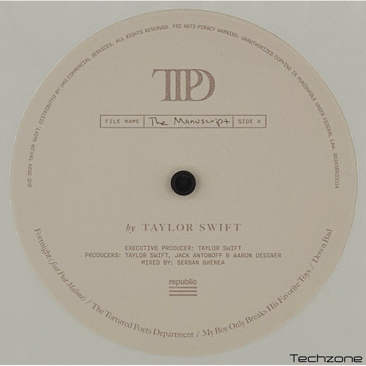 Вінілова платівка Taylor Swift - The Tortured Poets Department (Colored Vinyl) [2LP] 3 – techzone.com.ua