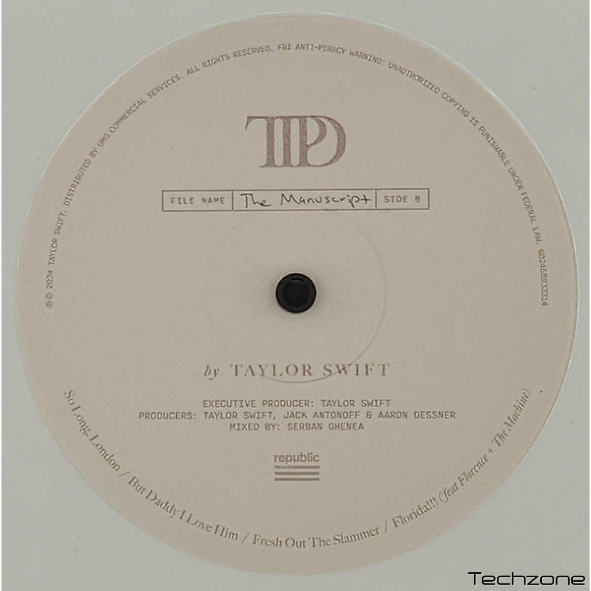 Вінілова платівка Taylor Swift - The Tortured Poets Department (Colored Vinyl) [2LP] 4 – techzone.com.ua