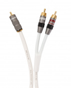 Сабвуферний кабель Supra Y-LINK 1RCA-2RCA WHITE 15M 1001907987
