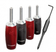 Набор коннекторов AudioQuest spc 1000 Series Banana Silver set of 6 2 – techzone.com.ua Набор коннекторов AudioQuest spc 1000 Series Banana Silver set of 6 2 – techzone.com.ua