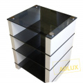 Стойка под AV аппаратуру ADLUX MODUL AV-4-600 White Oak-Satin Glass 1 – techzone.com.ua