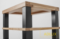 Стійка під AV апаратуру ADLUX TOWER AV-4-600 White Oak-Black 4 – techzone.com.ua