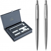 Набір Parker JOTTER Stainless Steel CT BP+PCL (кулькова + олівець) 1 – techzone.com.ua