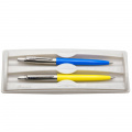 Набір Parker JOTTER UKRAINE Originals Blue CT BP + Yellow CT BP (2 кулькові ручки) 4 – techzone.com.ua