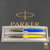 Набір Parker JOTTER UKRAINE Originals Blue CT BP + Yellow CT BP (2 кулькові ручки) 5 – techzone.com.ua Набір Parker JOTTER UKRAINE Originals Blue CT BP + Yellow CT BP (2 кулькові ручки) 5 – techzone.com.ua