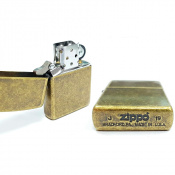 Запальничка Zippo 201FB FLAT BTM ANTIQUE BRASS 4 – techzone.com.ua Запальничка Zippo 201FB FLAT BTM ANTIQUE BRASS 4 – techzone.com.ua