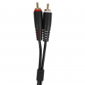 Кабель UDG Set RCA Straight-RCA Angled Black 3m (U97005BL) 3 – techzone.com.ua