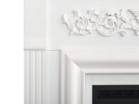 Електрокамін ArtiFlame Monferrato AF24 білий (3D-ефект полум’я, LED-підсвічування, обігрів) 8 – techzone.com.ua