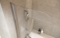 Шторка для ванны CERSANIT EASY NEW, одинарная, 140х70 (S301-289) 3 – techzone.com.ua